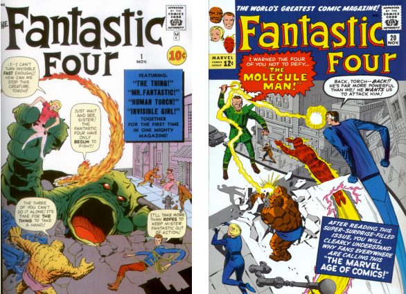 issues 20 and 1
      covers