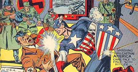 Captain America
        and Hitler