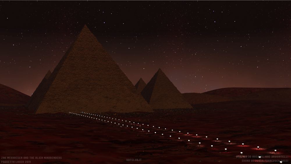 Pyramids on Mars